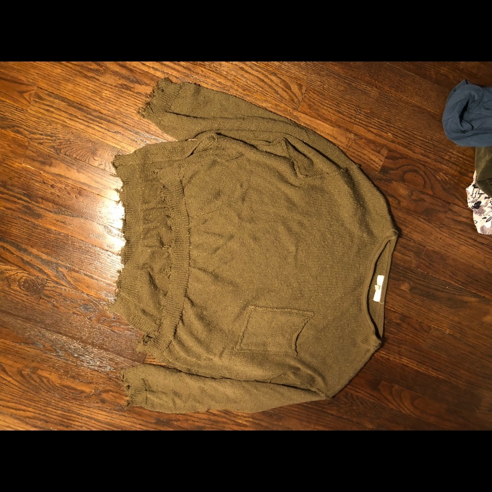 Glided intent green sweater bought from buckle small